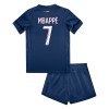 Original Trikotsatz Paris Saint-Germain Mbappé 7 Heimtrikot 2024-25 Für Kinder